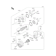 Kawasaki 49117-0016 - Yoke, Starter - Adept Powersports