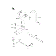Kawasaki 11049-1327 - Bracket, Mirror - Adept Powersports