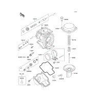 Carburetor (Zx1100-D2/D3) replacement parts for 1995 Kawasaki