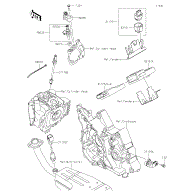 Kawasaki 21176-0806 - Sensor, Speed - Adept Powersports