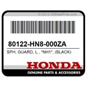 Honda 80122-HN8-000ZA Sph, Guard, L., *Nh1*, (Black)
