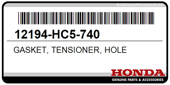 Honda 12194-HC5-740 Gasket, Tensioner, Hole