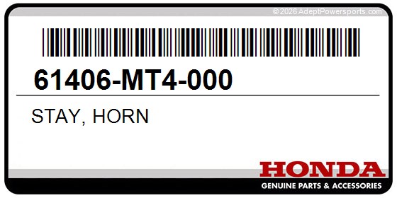 Honda 61406-MT4-000 Stay, Horn