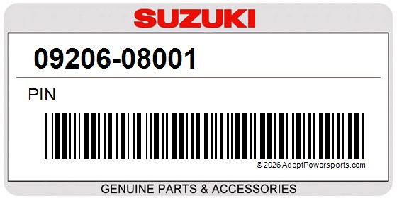 Suzuki 09206-08001 Pin