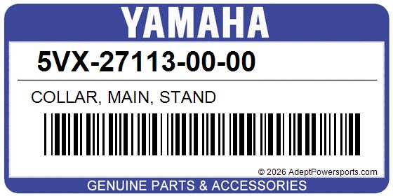 Yamaha 5VX-27113-00-00 Collar, Main, Stand