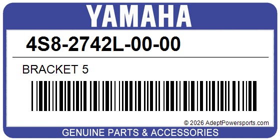 Yamaha 4S8-2742L-00-00 Bracket 5