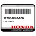 Honda 17359-KK0-000 Tube, Drain