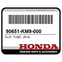 Honda 90651-KM9-000 Clip, Tube, (B14)