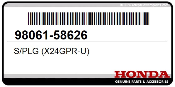 Honda 98061-58626 S/Plg (X24gpr-U)