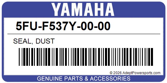 Yamaha 5FU-F537Y-00-00 Seal, Dust