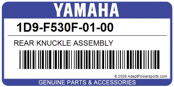 Yamaha 1D9-F530F-01-00 Rear Knuckle Assembly