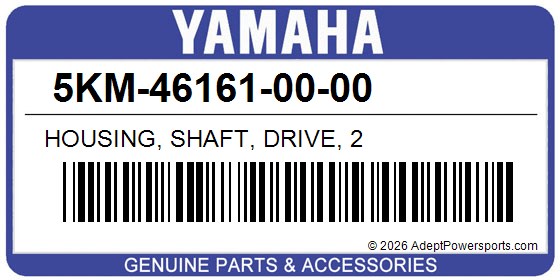 Yamaha 5KM-46161-00-00 Housing, Shaft, Drive, 2