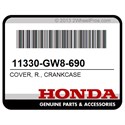 Honda 11330-GW8-690 Cover, R., Crankcase