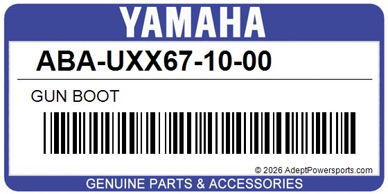 Yamaha ABA-UXX67-10-00 Gun Boot