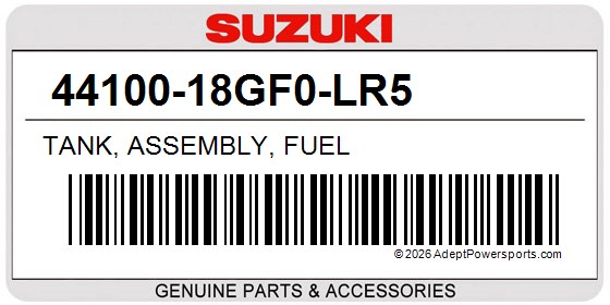 Suzuki 44100-18GF0-LR5 Tank, Assembly, Fuel