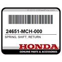 Honda 24651-MCH-000 Spring, Shift, Return