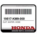 Honda 19517-KM9-000 Clip, Water, Hose
