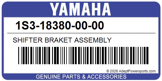 Yamaha 1S3-18380-00-00 Shifter Braket Assembly