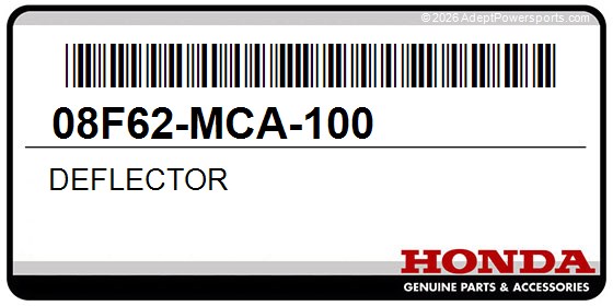 Honda 08F62-MCA-100 Deflector