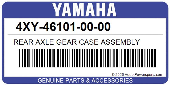 Yamaha 4XY-46101-00-00 Rear Axle Gear Case Assembly