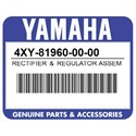 Yamaha 4XY-81960-00-00 Rectifier & Regulator Assembly