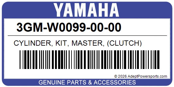 Yamaha 3GM-W0099-00-00 Cylinder, Kit, Master, (Clutch)