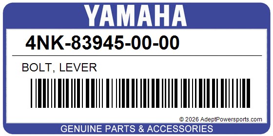 Yamaha 4NK-83945-00-00 Bolt, Lever