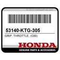 Honda 53140-KTG-305 Grip, Throttle, (C00)