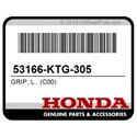 Honda 53166-KTG-305 Grip, L., (C00)