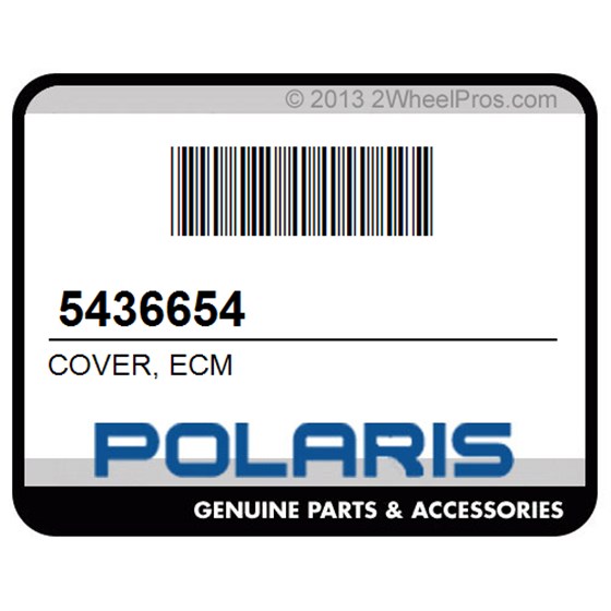Polaris 5436654 Cover, Ecm