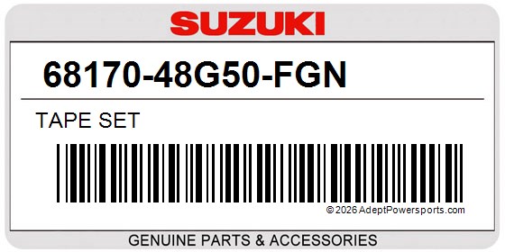 Suzuki 68170-48G50-FGN Tape Set