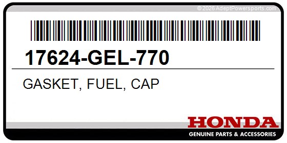 Honda 17624-GEL-770 Gasket, Fuel, Cap