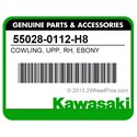 Kawasaki 55028-0112-H8 Cowling, Upp, Rh, Ebony