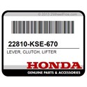 Honda 22810-KSE-670 Lever, Clutch, Lifter