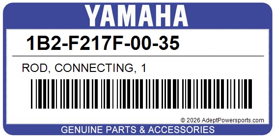 Yamaha 1B2-F217F-00-35 Rod, Connecting, 1