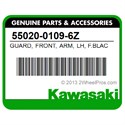Kawasaki 55020-0109-6Z Guard, Front, Arm, Lh, F.Black