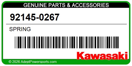 Kawasaki 92145-0267 Spring