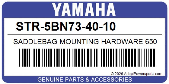 Yamaha STR-5BN73-40-10 Saddlebag Mounting Hardware 650