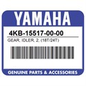 Yamaha 4KB-15517-00-00 Gear, Idler, 2, (18T/24T)