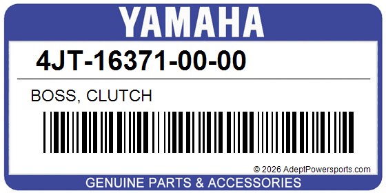 Yamaha 4JT-16371-00-00 Boss, Clutch