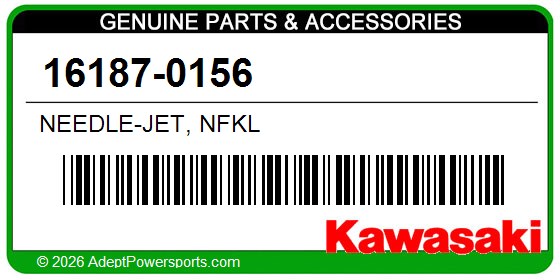 Kawasaki 16187-0156 Needle-Jet, Nfkl