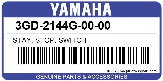 Yamaha 3GD-2144G-00-00 Stay, Stop, Switch