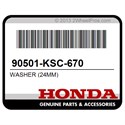 Honda 90501-KSC-670 Washer (24Mm)