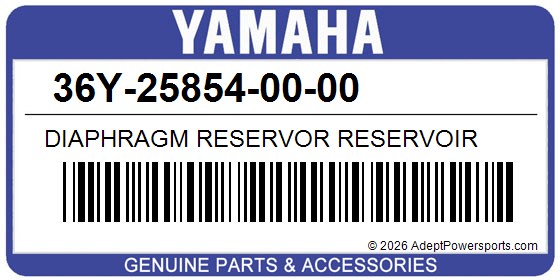 Yamaha 36Y-25854-00-00 Diaphragm Reservor Reservoir