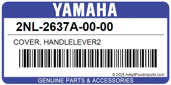Yamaha 2NL-2637A-00-00 Cover, Handlelever2