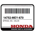 Honda 14752-MEY-670 Spring, Ex., Valve