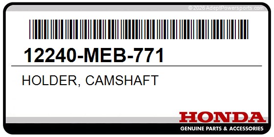 Honda 12240-MEB-771 Holder, Camshaft