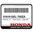 Honda 51610-GEL-700ZA Protr, R., *Tnatural*, (Natural)