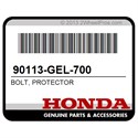 Honda 90113-GEL-700 Bolt, Protector