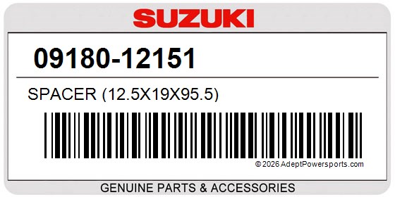 Suzuki 09180-12151 Spacer (12.5X19x95.5)